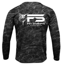 Load image into Gallery viewer, Fin Stalkers Mossy Oak Elements XT Long Sleeve Shirt available in Blacktip, Bonefish and Marlin colors!