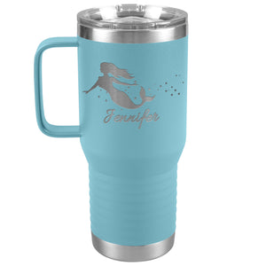 Personalize Mermaid Mug with Handle