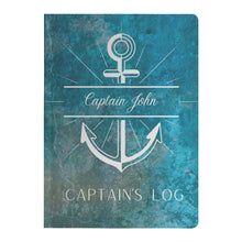 Load image into Gallery viewer, Personalized Captain&#39;s Log Book