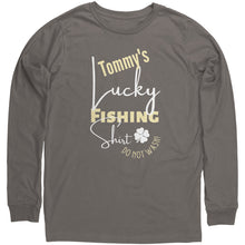 Load image into Gallery viewer, Personalized Lucky Fishing Shirt