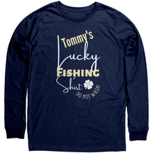 Load image into Gallery viewer, Personalized Lucky Fishing Shirt