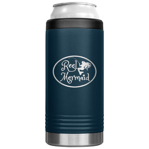 Reel Mermaid Skinny Can Cooler