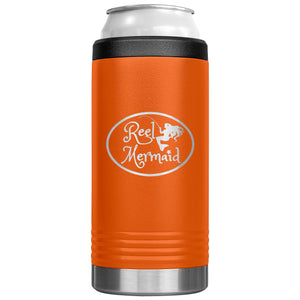 Reel Mermaid Skinny Can Cooler
