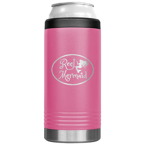 Reel Mermaid Skinny Can Cooler