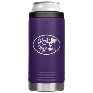 Reel Mermaid Skinny Can Cooler
