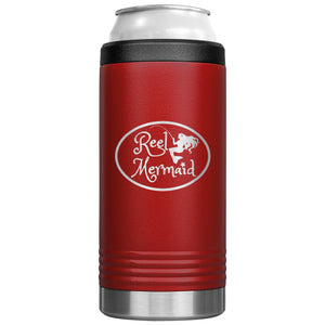 Reel Mermaid Skinny Can Cooler