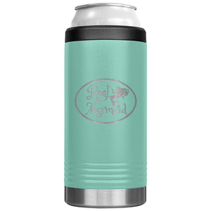 Reel Mermaid Skinny Can Cooler
