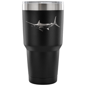Custom Laser Cut Marlin 30oz - Island Mermaid Tribe