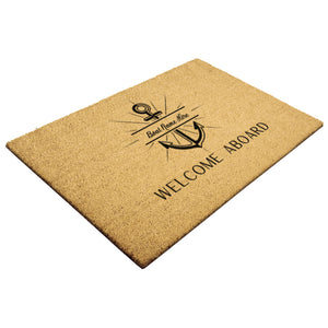 Welcome Aboard Outdoor Mat