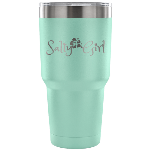 Salty Girl Stainless Steel 30 Ounce Vacuum Tumbler (7 Color Options)