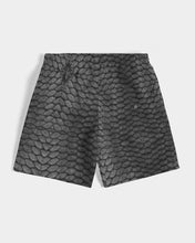 Load image into Gallery viewer, Fin Stalkers Fish Scale Grey Men&#39;s Swim Trunk