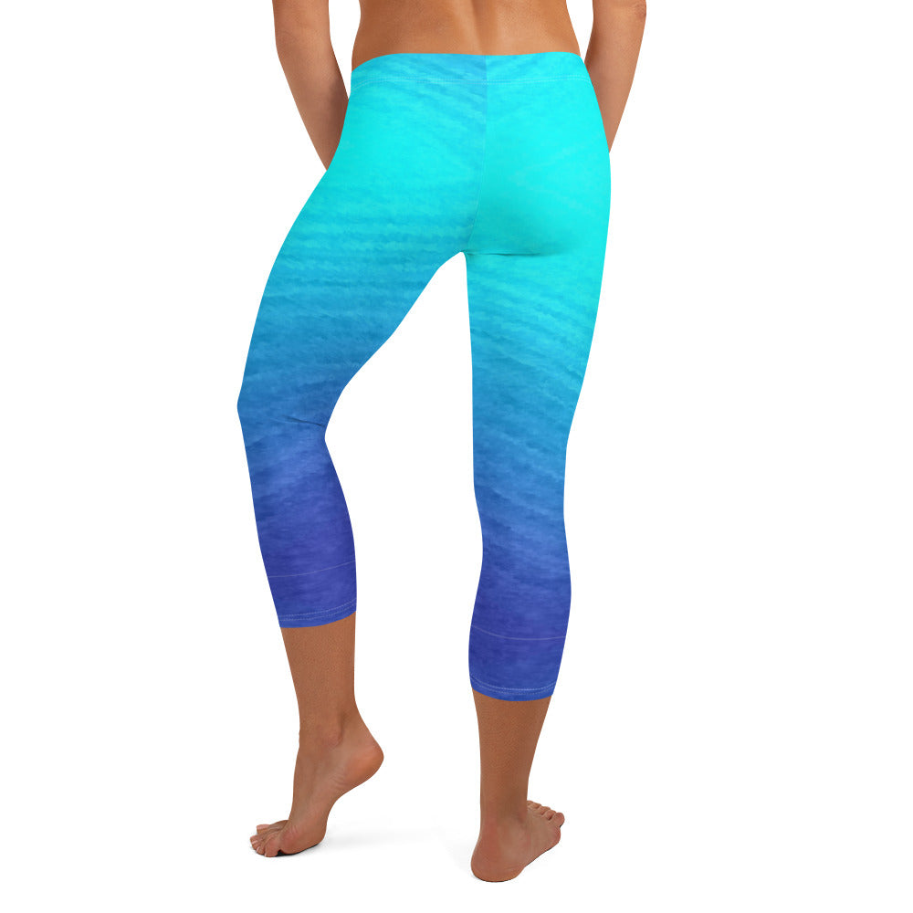 Ombre Capri Leggings