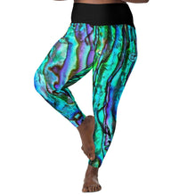 Load image into Gallery viewer, Abalone High-Waisted Leggings with pockets in XS to Plus Size 6XL