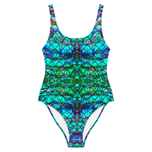 Mermaid Blues One-Piece Swimsuit