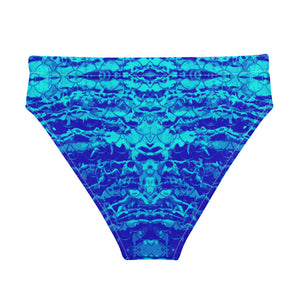 Royal Mermaflage Recycled high-waisted bikini bottom