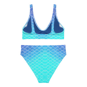 Ombre Blues Recycled high-waisted bikini XS - 3XL