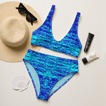 Load image into Gallery viewer, Royal Mermaflage Recycled high-waisted bikini XS - 3XL