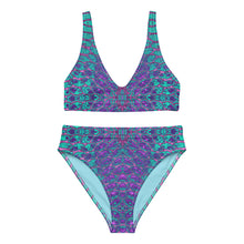 Load image into Gallery viewer, Purple Haze Recycled high-waisted bikini XS - 3XL