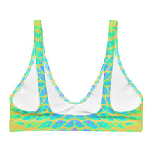 Load image into Gallery viewer, Yellow Tail Recycled padded bikini top only