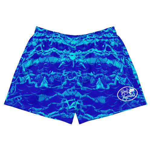 Royal Mermaflage Women's Athletic Shorts