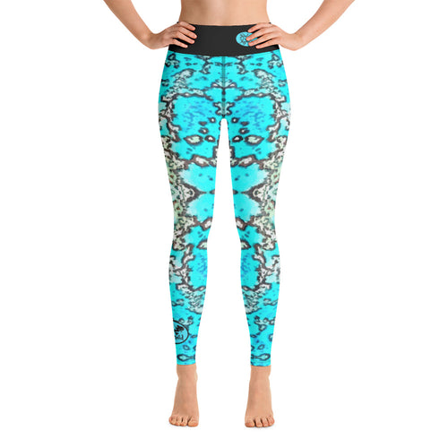 Barrier Reef Yoga Leggings