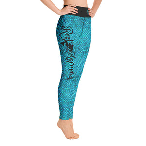 Mermaid Teals Yoga Leggings