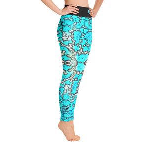 Barrier Reef Yoga Leggings