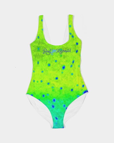 Mahi Print Women's One-Piece Swimsuit