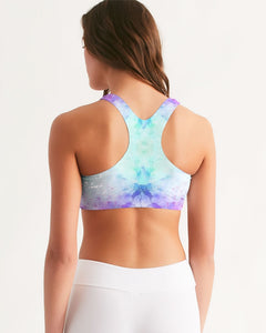 Tie Dye Women's Seamless Sports Bra