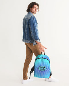 Ombre Blues Reflection Large Backpack
