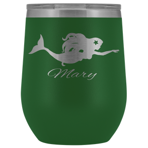 Custom Tumbler - Mary - Island Mermaid Tribe