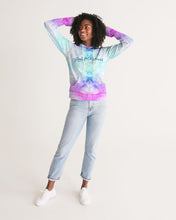 Load image into Gallery viewer, Tie Dye Women&#39;s Reel Mermaid Hoodie