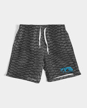 Load image into Gallery viewer, Fin Stalkers Fish Scale Grey Men&#39;s Swim Trunk