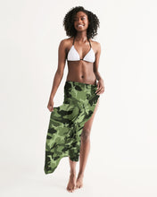 Load image into Gallery viewer, Green Saltwater Camo Swim Cover Up