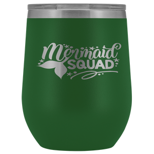 Mermaid Squad Wine Tumbler