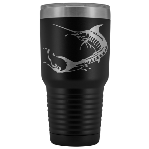 Marlin Laser Engraved Tumbler - 30oz Tumbler