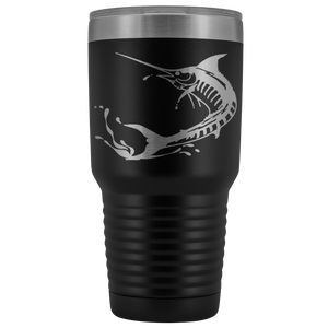 Marlin Laser Engraved Tumbler - 30oz Tumbler