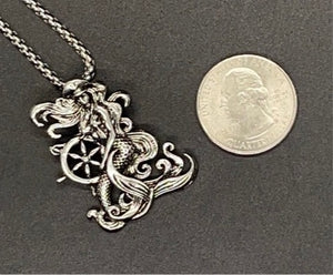 Mermaid Captain Pendant