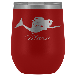 Custom Tumbler - Mary - Island Mermaid Tribe