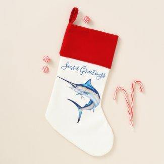 Marlin Stocking - Island Mermaid Tribe