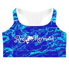 Load image into Gallery viewer, Royal Mermaflage Sports bra