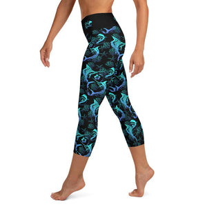 Grand Slam Capri Leggings - Island Mermaid Tribe
