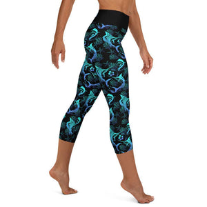 Grand Slam Capri Leggings - Island Mermaid Tribe