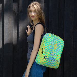 Yellow Tail Reel Mermaid Backpack