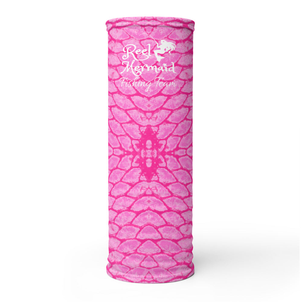 Pink Scale Neck Gaiter/Buff/Scarf/Mask