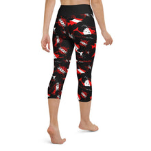 Load image into Gallery viewer, Dive Mermaid Yoga Capri Leggings - Island Mermaid Tribe