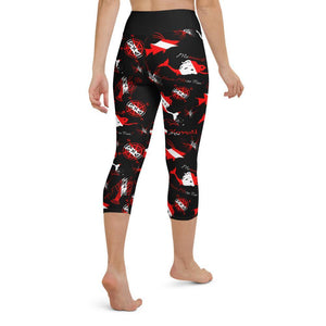 Dive Mermaid Yoga Capri Leggings - Island Mermaid Tribe