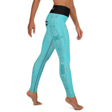 Load image into Gallery viewer, Marlin and Wood Grain Yoga Leggings