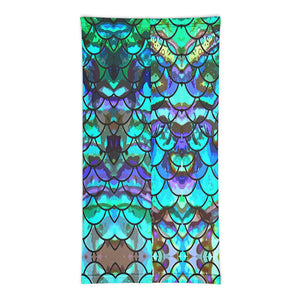 Mermaid Blues Neck Gaiter/Buff/Scarf/Mask