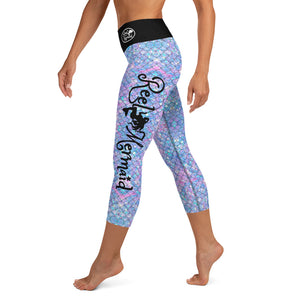 Periwinkle Capri Reel Mermaid Leggings